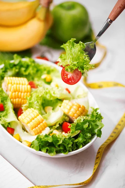 Verse gezonde salade — Stockfoto