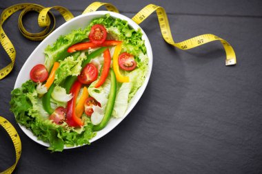 taze salata ve ölçü birimi teyp