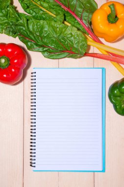 Sebze ile açık tarif kitabı