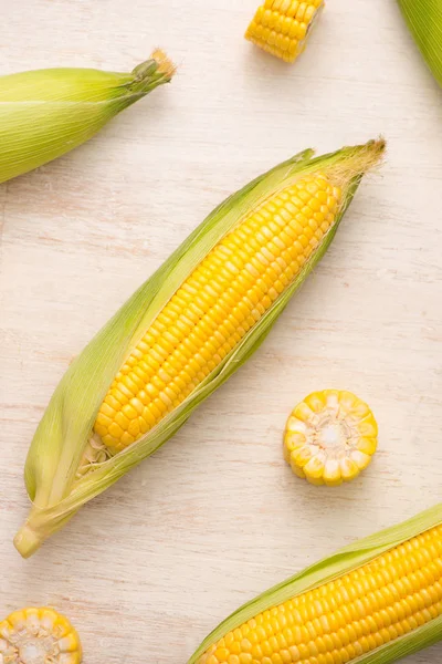 Espigas de milho frescas — Fotografia de Stock