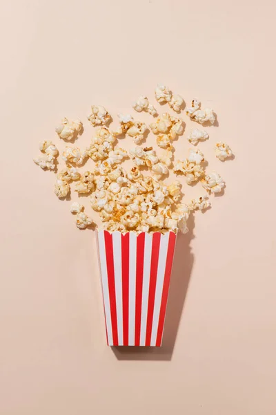 Popcorn-kartong — Stockfoto