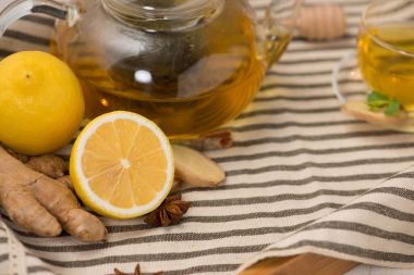 zencefil çayı fincan 