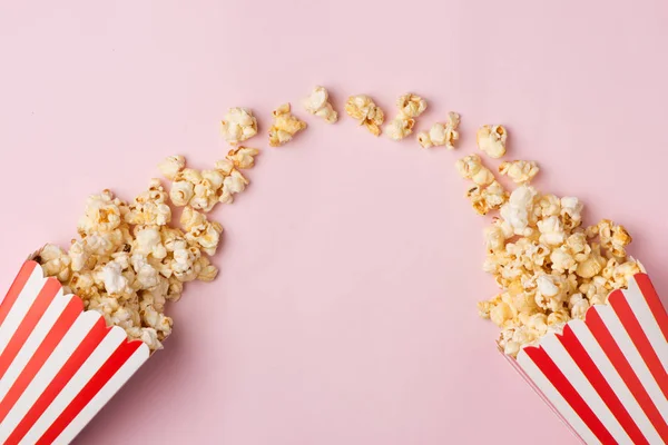 Popcorn in Kartons — Stockfoto