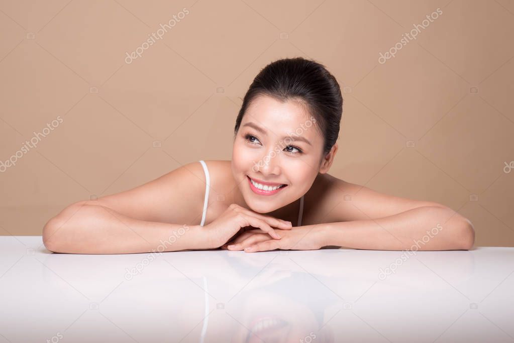 woman with healthy clean skin 