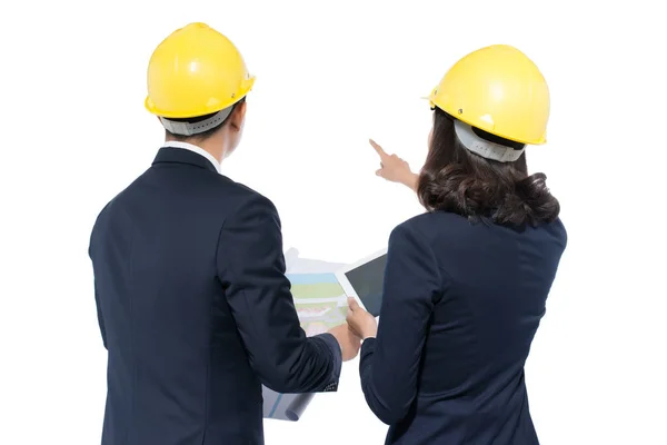 Team of engineers or architects — Stock Photo, Image