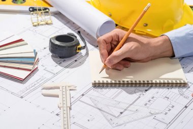 İnşaat proje el ile