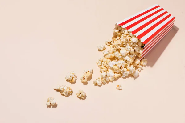 Popcorn-Karton — Stockfoto