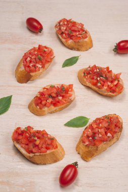 Lezzetli İtalyan bruschetta
