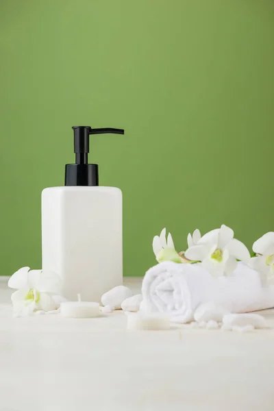 Composición del spa con aromaterapia — Foto de Stock