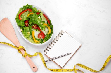 salata, not defteri ve halter