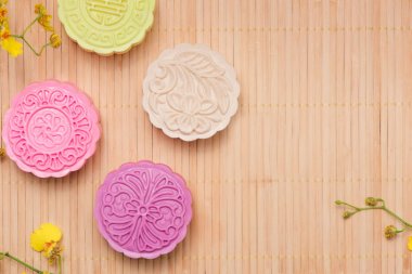 renk mooncakes Tablo ayarı