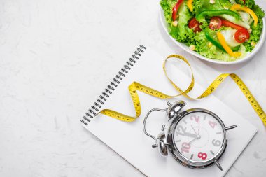 salata, not defteri ve halter