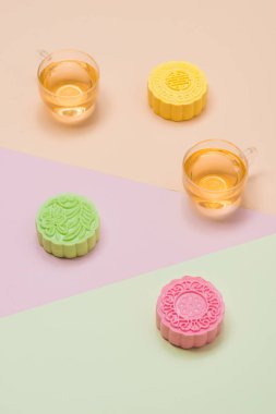 renk mooncakes Tablo ayarı