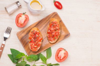 İtalyan domates bruschetta 