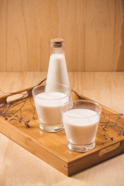 Süt şişesi ve gözlük