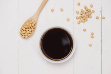 soya sosu ve fasulye