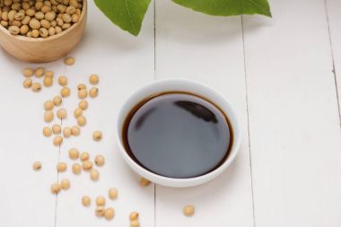 soya sosu ve soya fasulyesi