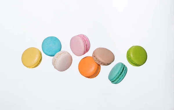 Słodki francuski macaroons — Zdjęcie stockowe