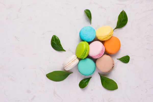 Macarons colorés savoureux — Photo