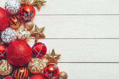 Süslemeli Noel kartı 