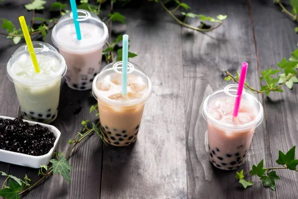 Tejes bubble tea — Stock Fotó