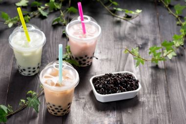 kabarcık çay plastik bardak