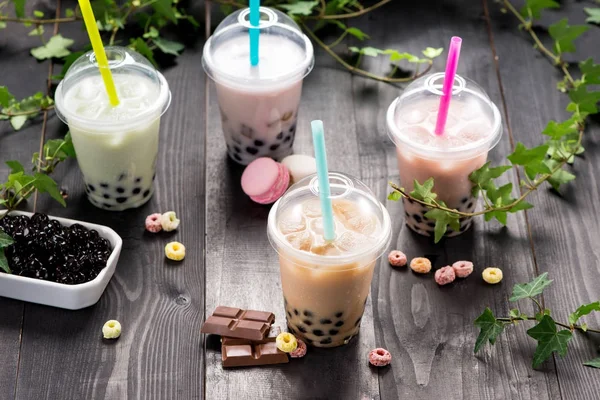 Tejes bubble tea — Stock Fotó