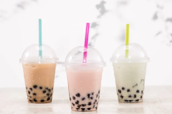 Tejes bubble tea — Stock Fotó