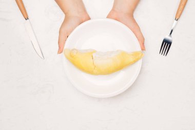 Durian Vietnam tropikal meyve çok lezzetli, tatlı ve iyi koku.
