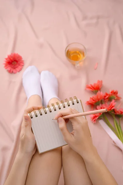 Amor Concepto Del Día San Valentín Fondo Primavera Verano — Foto de Stock