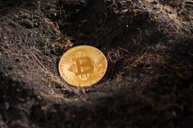 Altın Bitcoin kavramı madencilik