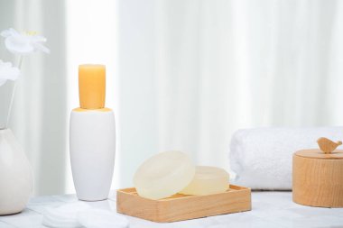 el yapımı sabun ile Spa natürmort