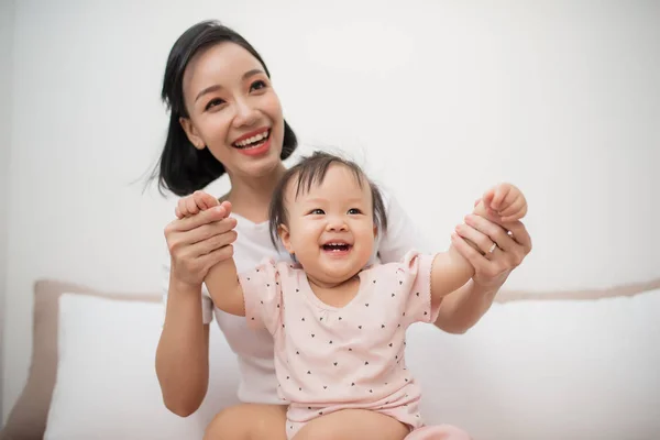 Feliz Madre Hijo Juntos — Foto de Stock