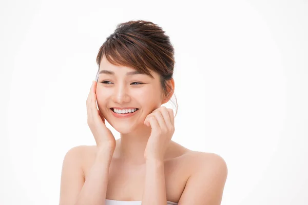 Schöne Junge Asiatische Frau Mit Sauberer Frischer Haut — Stockfoto