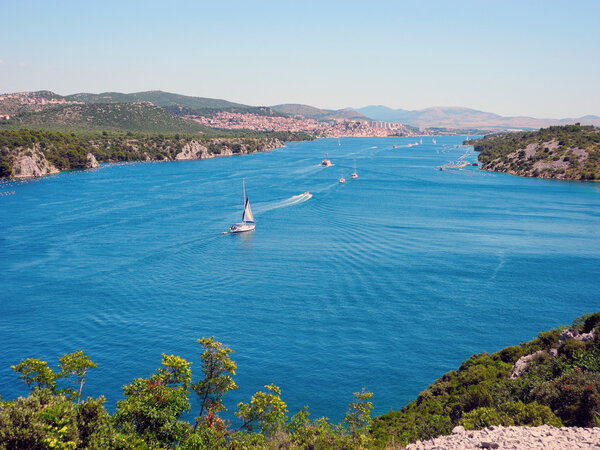 River Krka, Croatia.