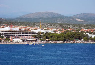 Beach Vodice, Hırvatistan.