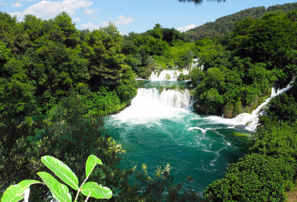 Waterfall Skradinski buk.