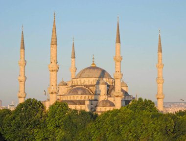 Sultanahmet minarelerinin.