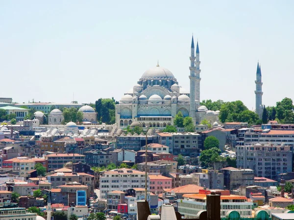 Istanbul Suleymaniye mosque. — Stock fotografie