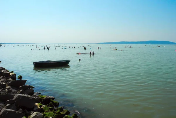 Jezioro balaton, Węgry. — Zdjęcie stockowe