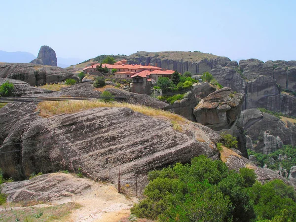 Kláštery Meteora, Řecko. — Stock fotografie