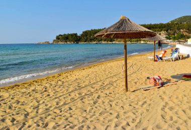 Kavala beach, Yunanistan.