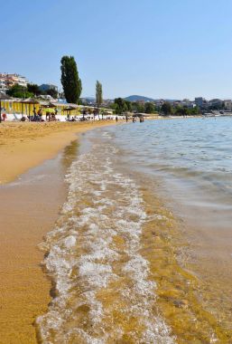 Kavala beach, Yunanistan.