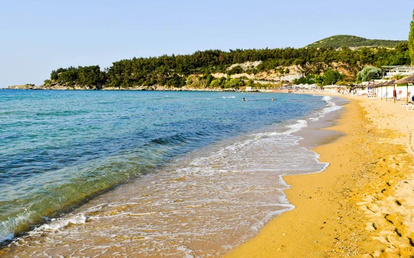 Kavala beach, Greece. — Stock Photo, Image