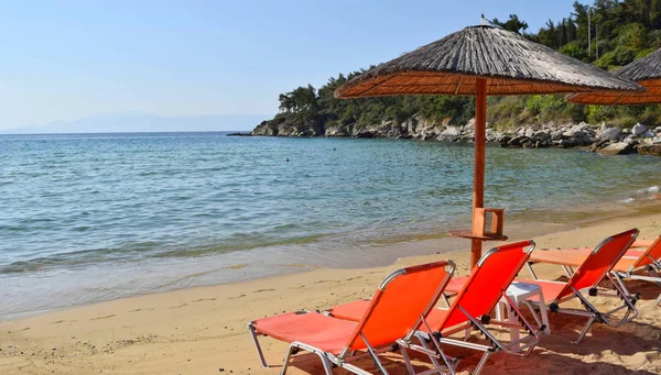 Beach Kavala, Yunanistan.