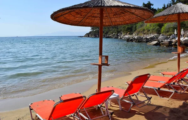 Beach Kavala, Yunanistan.