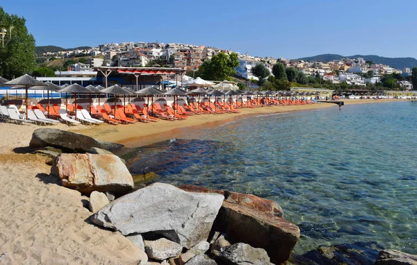 Beach Kavala, Yunanistan.