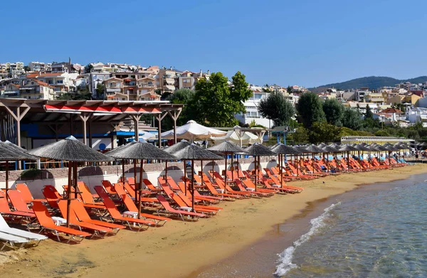 Beach Kavala, Yunanistan.