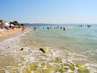 Kranevo plajı. Bulgaristan.