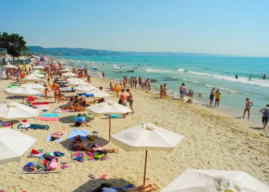 Kranevo plajı. Bulgaristan.